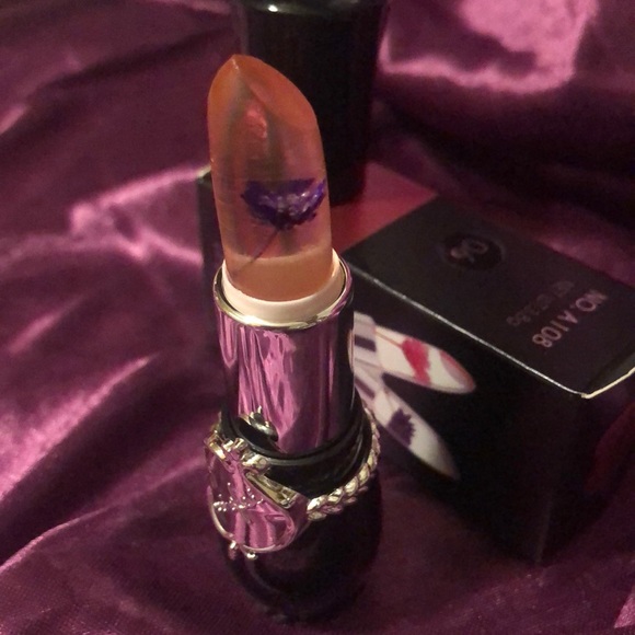 Jelly Flower Lipstick w/Purple Flower - Picture 5 of 5